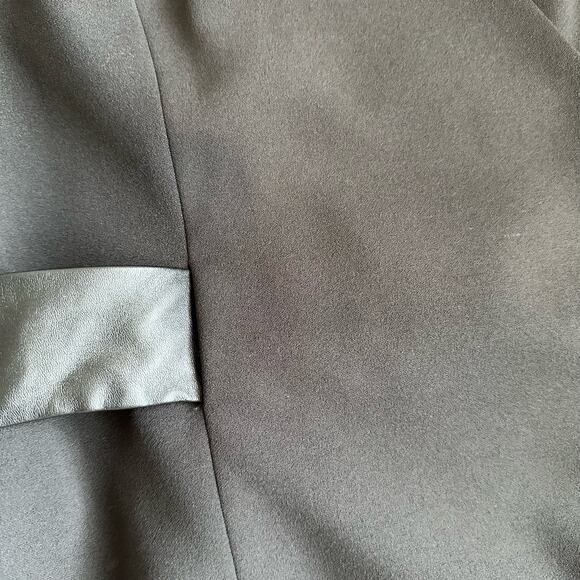 4C Long Sleeve Wrap Black Business Dress 10 - Picture 9 of 13